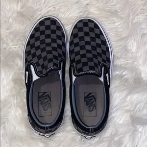 Checkered Vans Slip-On